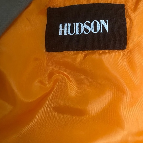 NWT Hudson Puff Utility Jacket Green with Orange Interior XL - Picture 3 of 11